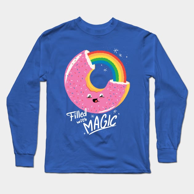 Filled With Magic Long Sleeve T-Shirt by Morkki